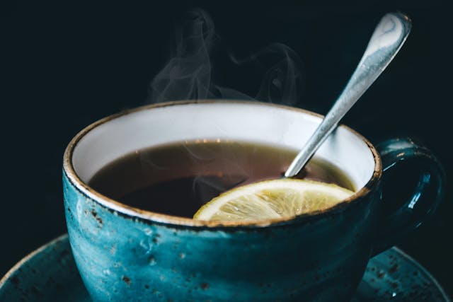 Infusion au citron et au miel